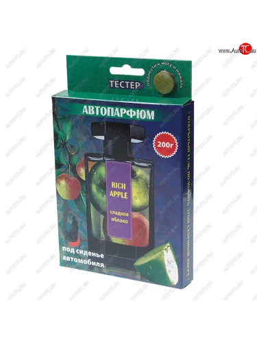 Ароматизатор под сиденье гелевый (rich apple) 170г Super Flower Max FOUETTE FOUETTE sfm-02