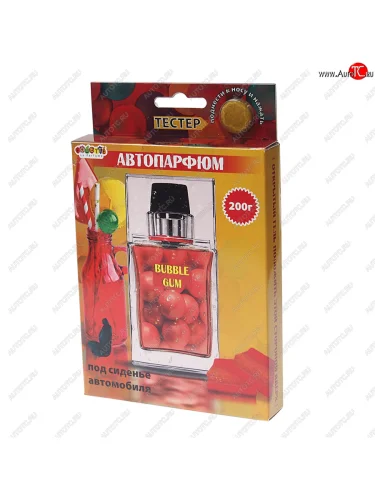 Ароматизатор под сиденье гелевый (bubble gum) 170г Super Flower Max FOUETTE FOUETTE sfm-06