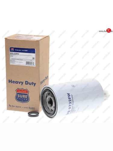 Фильтр топливный ГАЗ-3309,3310,КАМАЗ дв.CUMMINS ISBe,ISF 3.8 HYUNDAI HL770 сепаратор SURE FILTER SURE FILTER sfr9732fw