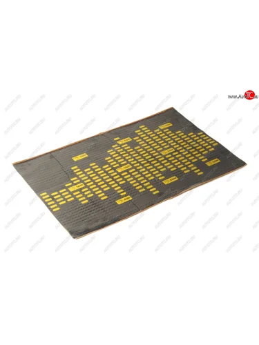 Шумоизоляция, вибро-звукопоглощение Комби Люкс БМФ (0.5х0.8м) толщина 4мм Techno SGM SGM sgm.kbl.bmf.05x080