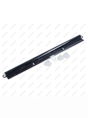 Шторка автомобильная для лобового стекла 130х53см присоска Dark Black (ВК-15) NO NAME шторка 53х130 (вк-15)