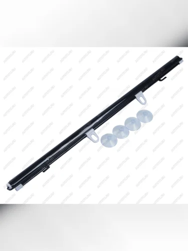 Шторка автомобильная для лобового стекла 130х68см присоска Dark Black (ВК-15) NO NAME шторка 68х130 (вк-15)