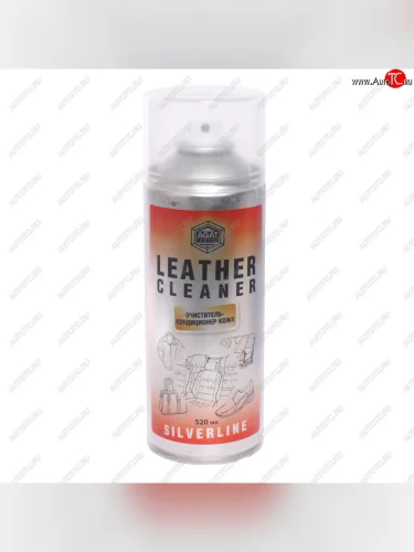 Очиститель кожи кондиционер SILVERLINE аэрозоль 520мл АГАТ АГАТ sl0213