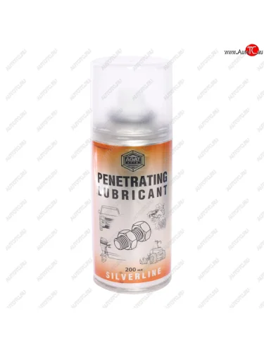 Смазка универсальная проникающая SILVERLINE 200мл аэрозоль АГАТ АГАТ sl0305