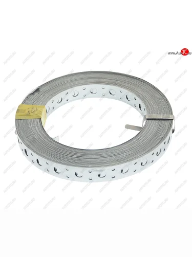 Лента монтажная 20мм 25м перфорированная цинк STARFIX STARFIX smp-40072-25