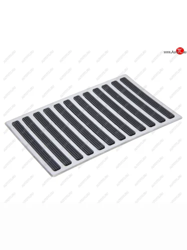 Накладка на коврик автомобильный подпятник 235х160мм металл PREMIER PREMIER smt10