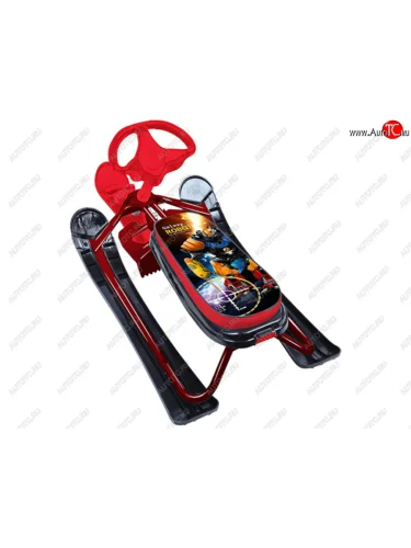 Снегокат бордовый НИКА-КРОСС НИКА снкр2