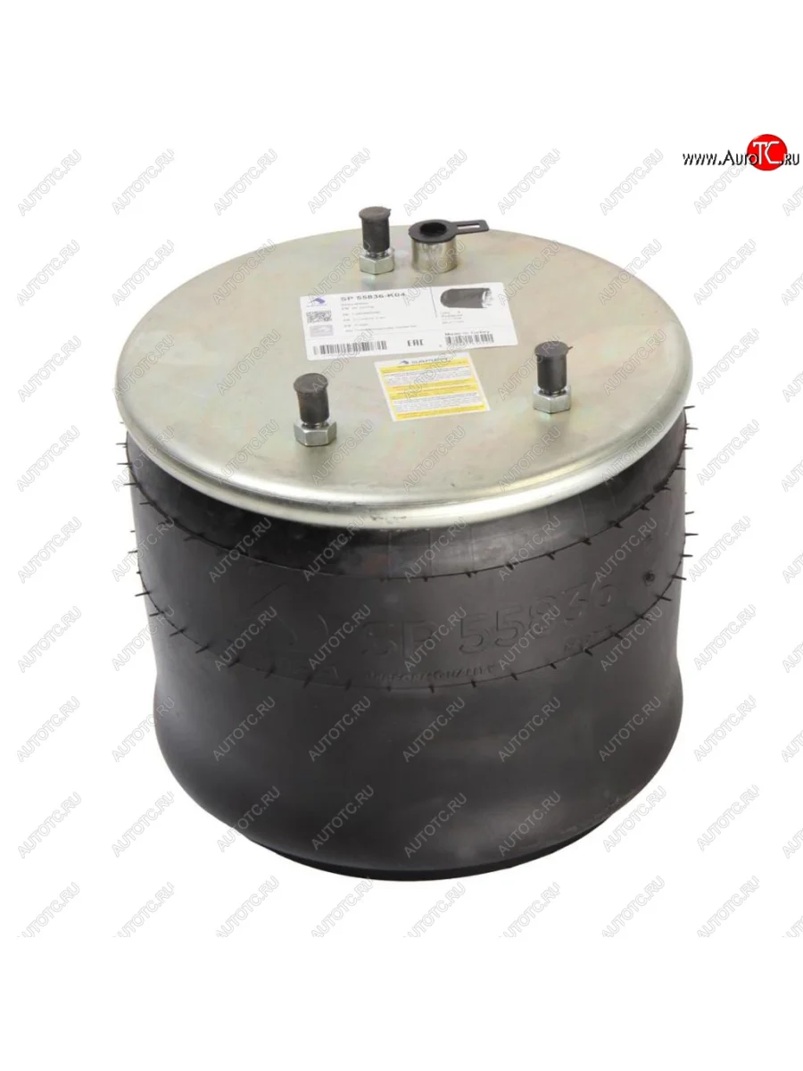 Пневморессора DAF (металлический стакан) (3 шп. M10мм,1 штуц. M16х1.5мм) SAMPA SAMPA sp55836-k04 с доставкой в г. Кемерово