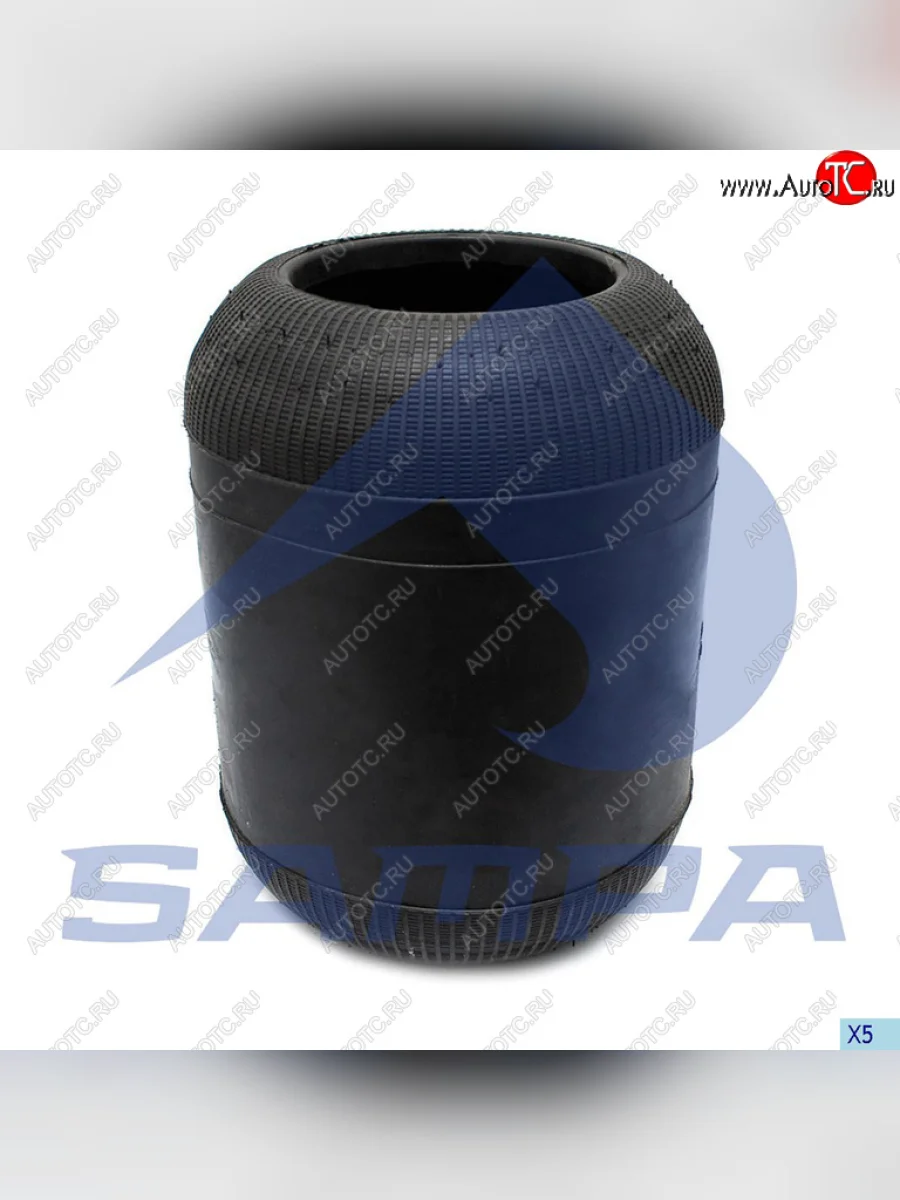 Пневморессора IVECO (чулок) (290х216мм,отв. 130.8х130.8мм) SAMPA SAMPA sp55943 с доставкой в г. Кемерово