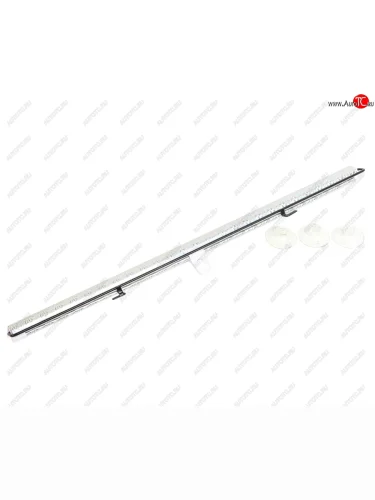 Шторка автомобильная универсальная 130x68см раздвижная солнцезащитная серебряная NO NAME ssh-19360