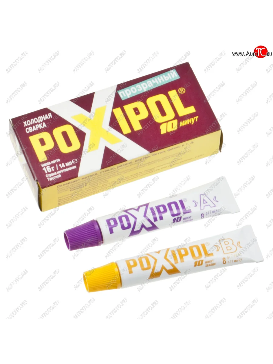Клей эпоксидный двухкомпонентный прозрачный 14мл POXIPOL POXIPOL st02079 с доставкой в г. Кемерово