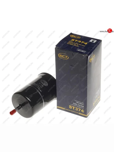 Фильтр топливный ГАЗ-3110i,3302i ЕВРО-3 тонкой очистки (дв.ЗМЗ-406,CHRYSLER 2.4)(штуцер) SCT MANNOL MANNOL st374
