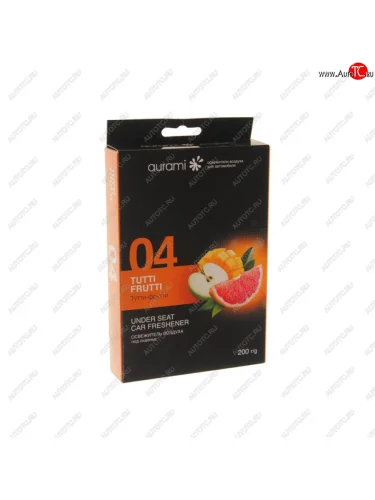 Ароматизатор под сиденье гелевый (тутти-фрутти) AURAMI AURAMI std-04