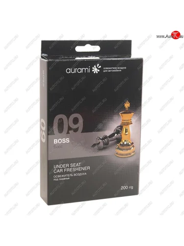Ароматизатор под сиденье гелевый (boss) AURAMI AURAMI std-09