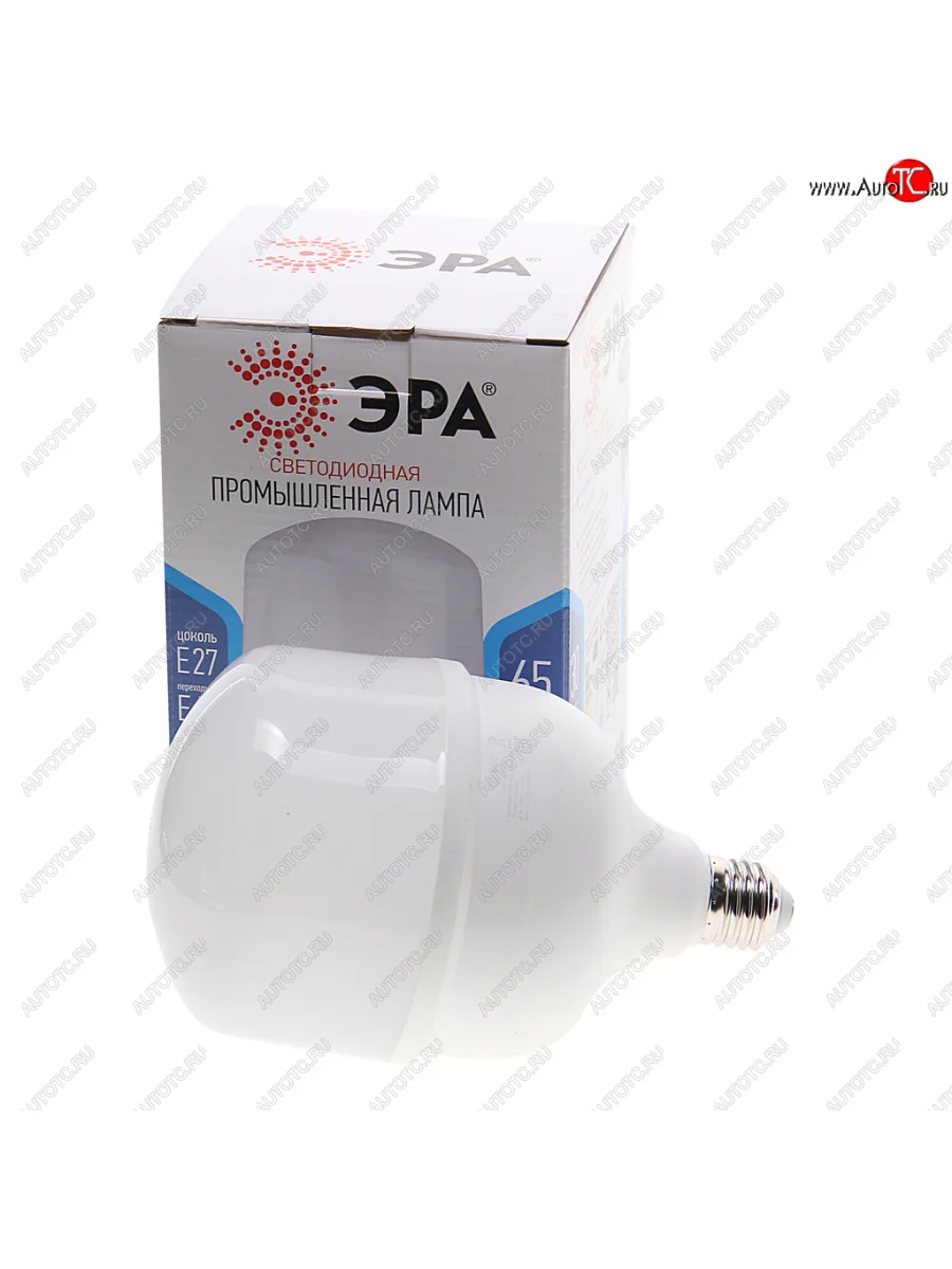 Лампа светодиодная E27 T160 65W (500W) 220V холодный ЭРА ЭРА t160-65w-4000-e27e40 с доставкой в г. Кемерово