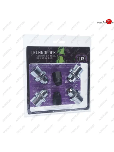Гайка колеса М14х1.5х46 секретки прессшайба закрытая комплект 4шт. головка под ключ 22мм TECHNOLOCK TECHNOLOCK tl-lr