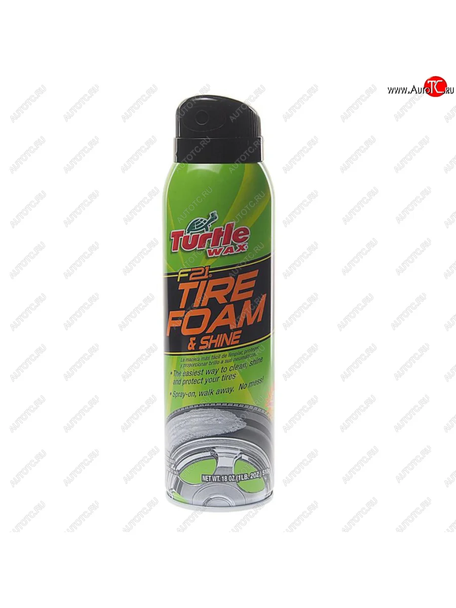 Очиститель шин с блеском аэрозоль 510мл F-21 TURTLE WAX TURTLE WAX tw-49 с доставкой в г. Кемерово