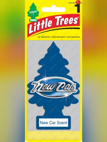 Ароматизатор подвесной пластина (новая машина) Елочка CAR FRESHNER CAR FRESHNER u1p-10189-russ