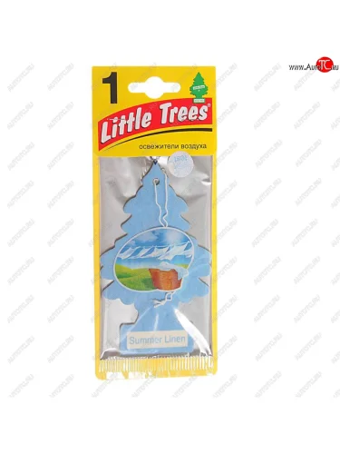 Ароматизатор подвесной пластина (летняя свежесть) Елочка CAR FRESHNER CAR FRESHNER u1p-10574-russ