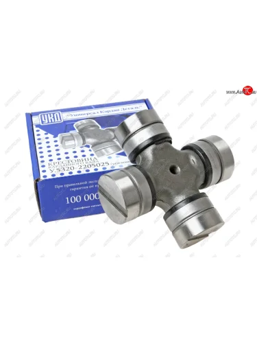 Крестовина КАМАЗ,УРАЛ вала карданного большая в сборе (50х135мм) (стопорные пластины) усиленная УКД УКД у.5320-2205025