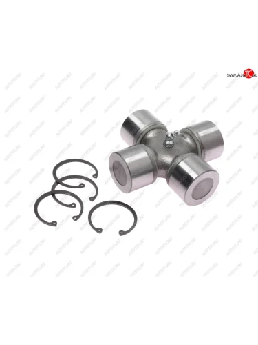 Крестовина КАМАЗ-6520 вала карданного малая в сборе (50х135мм) (стопорные кольца) усиленная УКД УКД у.6520-2201025