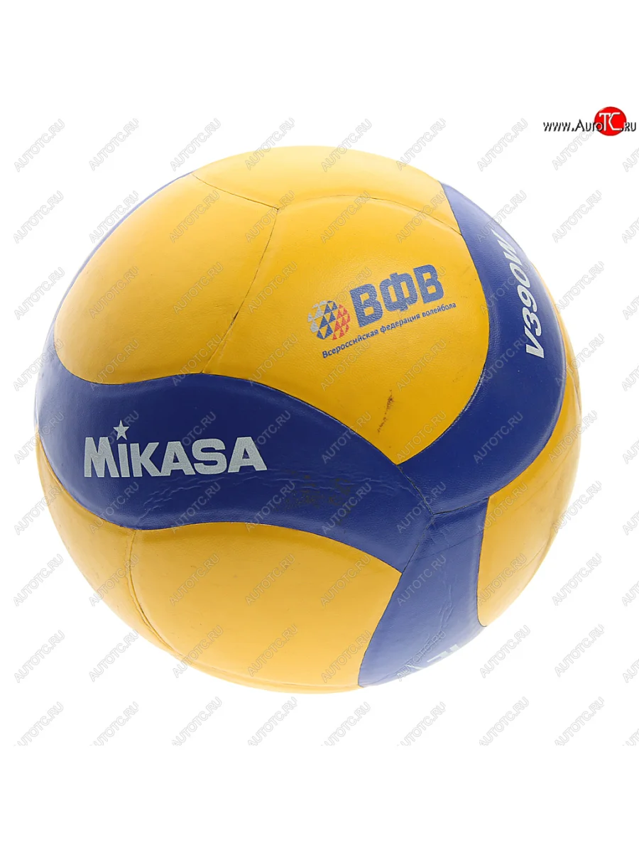 Мяч волейбольный размер 5 синтетическая кожа MIKASA MIKASA v390w с доставкой в г. Кемерово