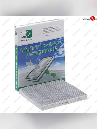 Фильтр воздушный салона УАЗ Патриот NEW (16-) угольный ФИЛЬТР-СЕРВИС ФИЛЬТР-СЕРВИС vf-007u