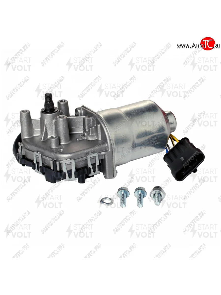 Мотор-редуктор стеклоочистителя УАЗ-3163 12V 10Вт STARTVOLT STARTVOLT vwf 0363 с доставкой в г. Кемерово