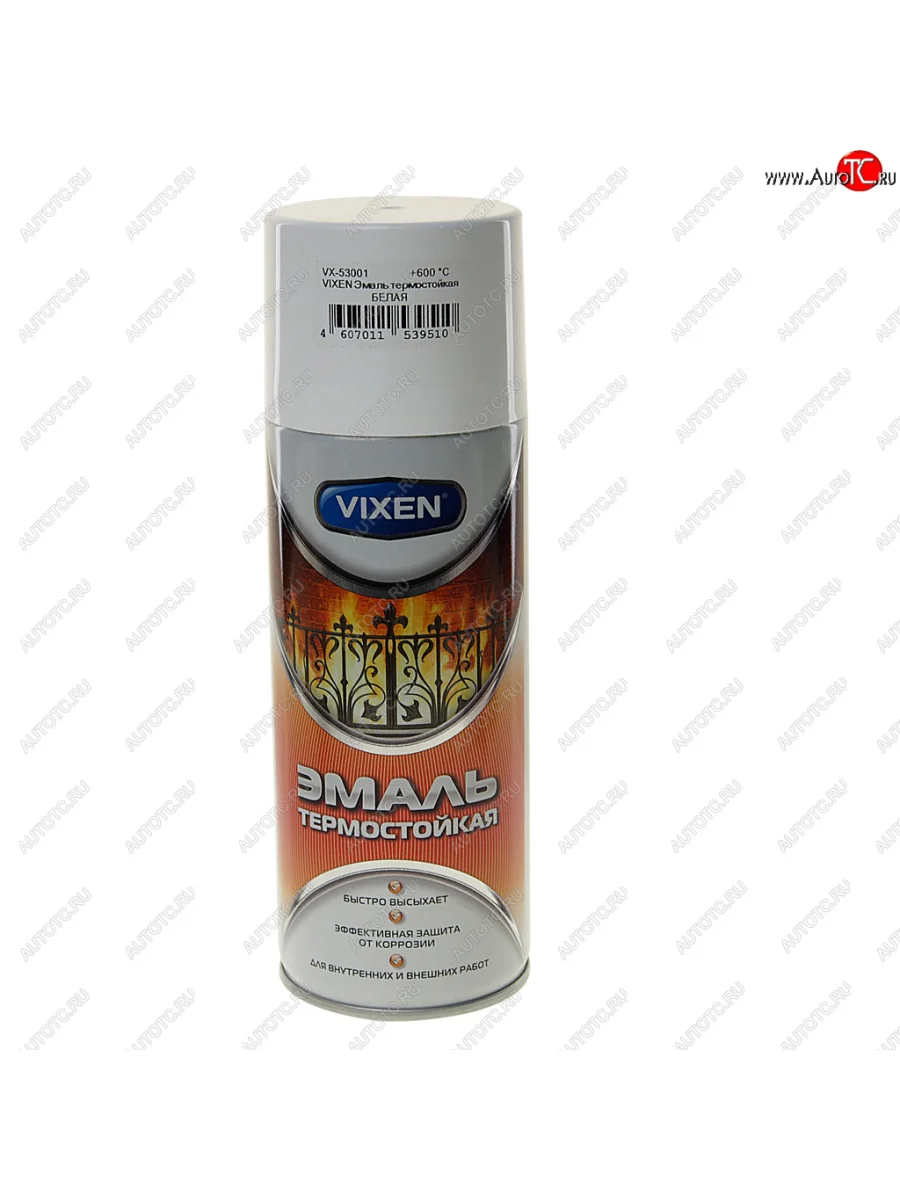 Краска термостойкая белая аэрозоль 520мл VIXEN VIXEN vx-53001 с доставкой в г. Кемерово