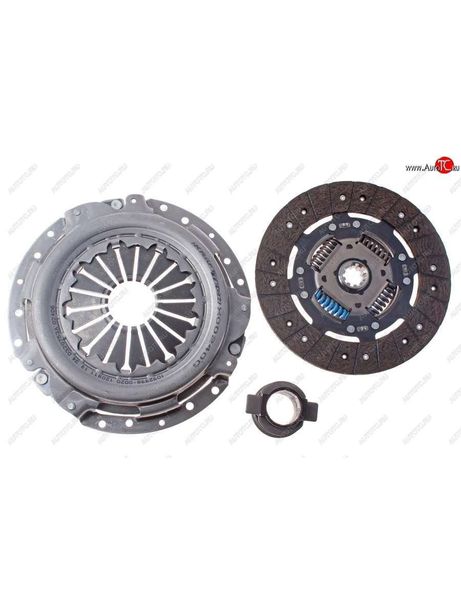 Сцепление ЗМЗ-406 в сборе KRAFTTECH KRAFTTECH w00240e с доставкой в г. Кемерово