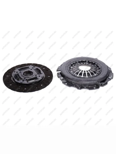 Сцепление RENAULT Logan,Kangoo,Clio (01-) (1.5 D) комплект (без подшипника) KRAFTTECH KRAFTTECH w04215h9