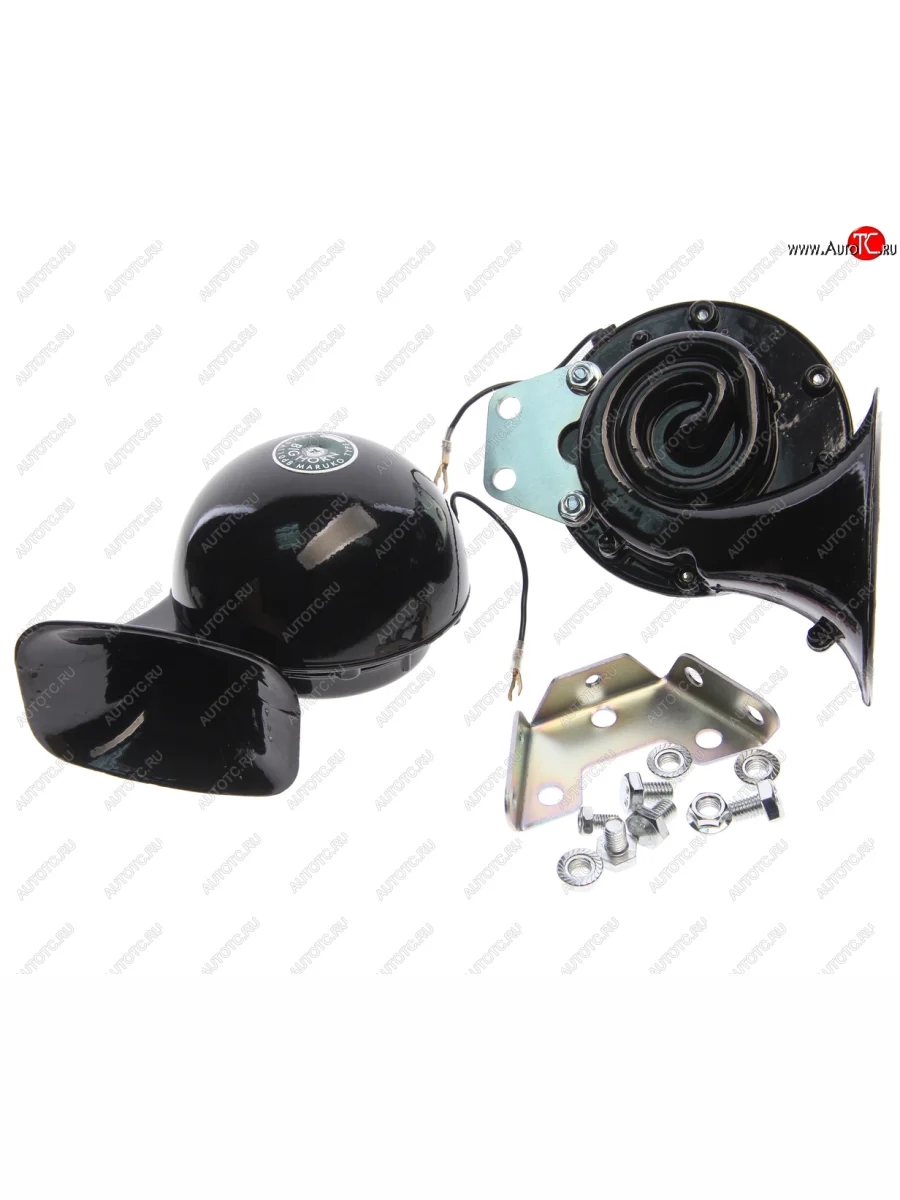 Сигнал звуковой 12V 430320Hz комплект 2шт. TORINO TORINO w-2021 black с доставкой в г. Кемерово