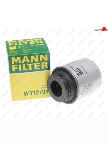 Фильтр масляный VW AUDI SEAT SKODA (1.21.4TSI1.6) MANN MANN w71294