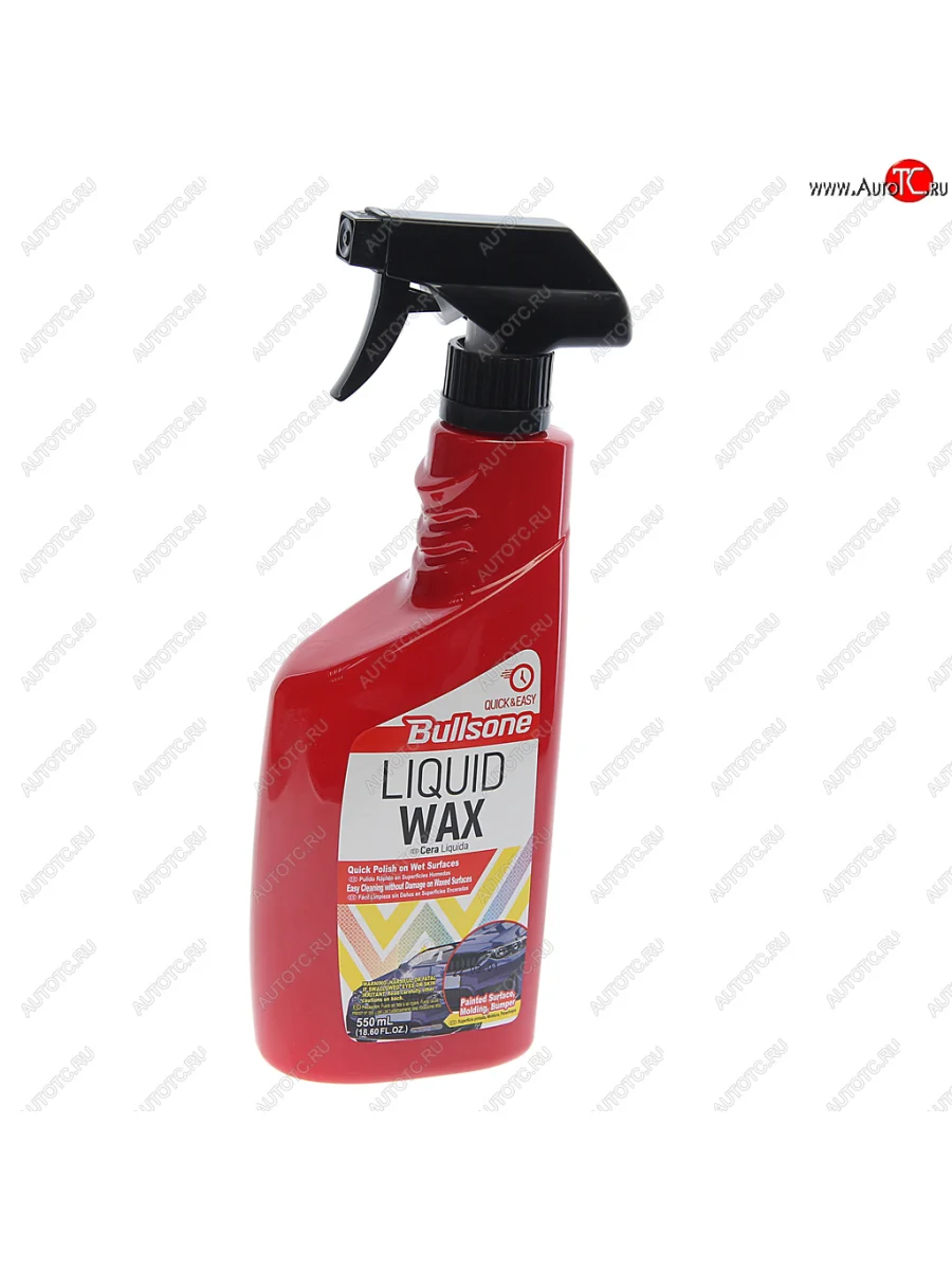 Полироль кузова жидкий воск 550мл BULLSONE BULLSONE wax-157-00003 BULLSONE wax-157-00003 с доставкой в г. Кемерово