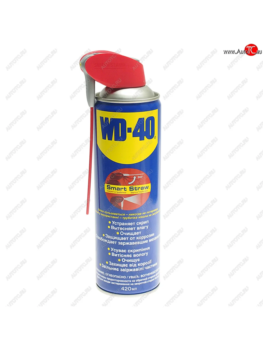 Смазка универсальная проникающая 420мл аэрозоль (трубка) WD-40 WD-40 wd00022 с доставкой в г. Кемерово