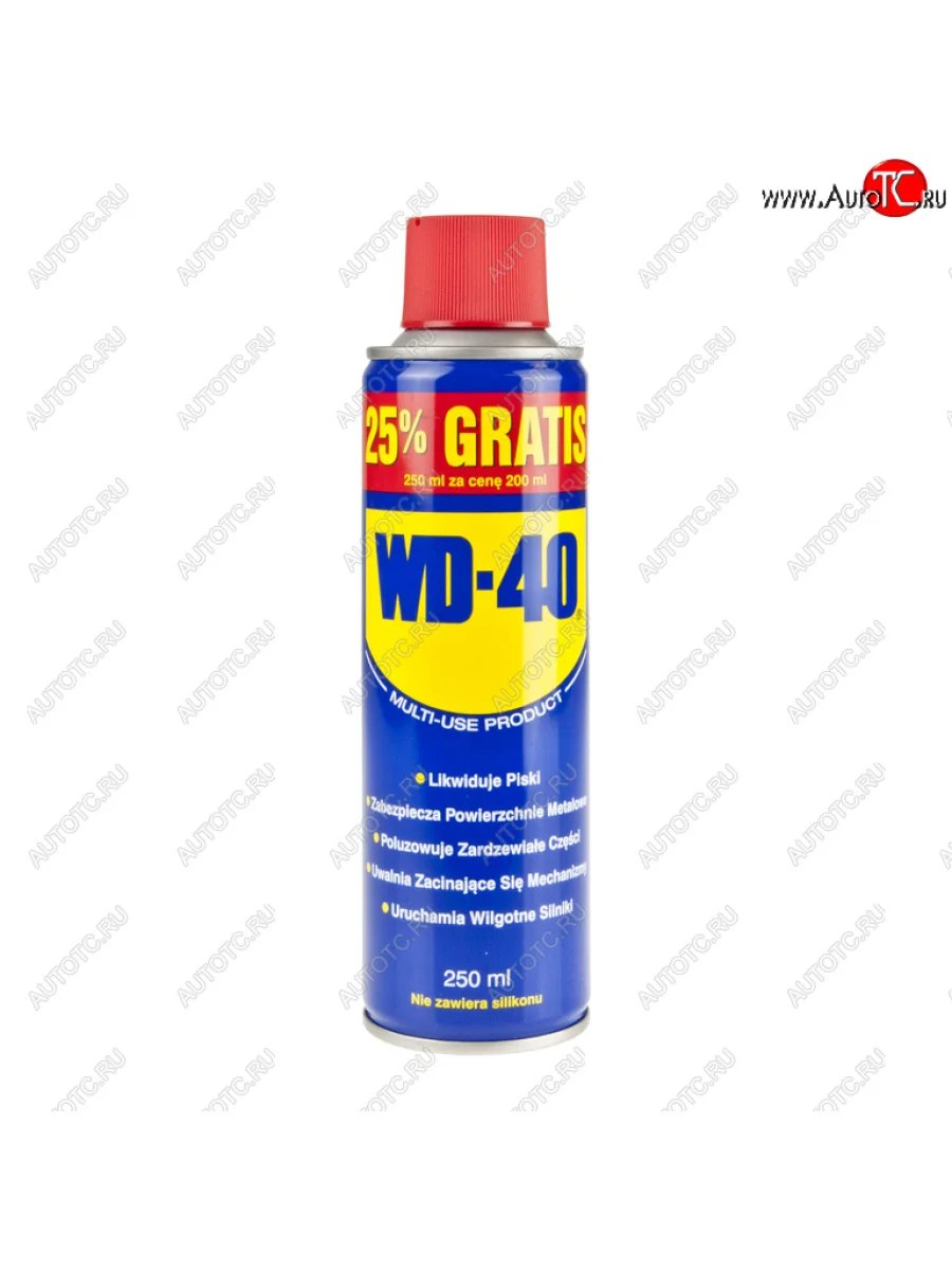 Смазка универсальная проникающая 250мл аэрозоль WD-40 WD-40 wd00025 с доставкой в г. Кемерово