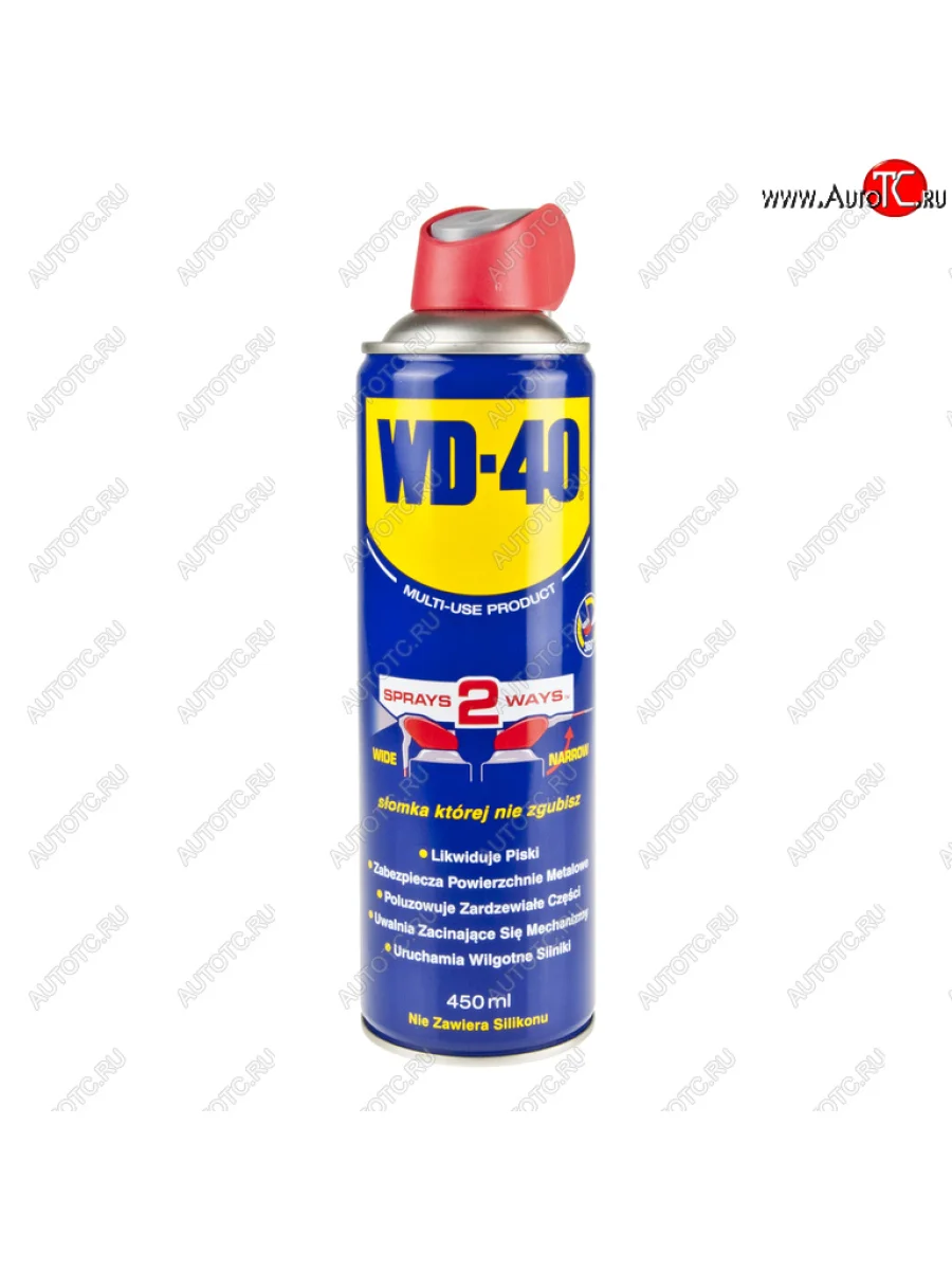 Смазка универсальная проникающая 450мл аэрозоль (трубка) WD-40 WD-40 wd00045 с доставкой в г. Кемерово