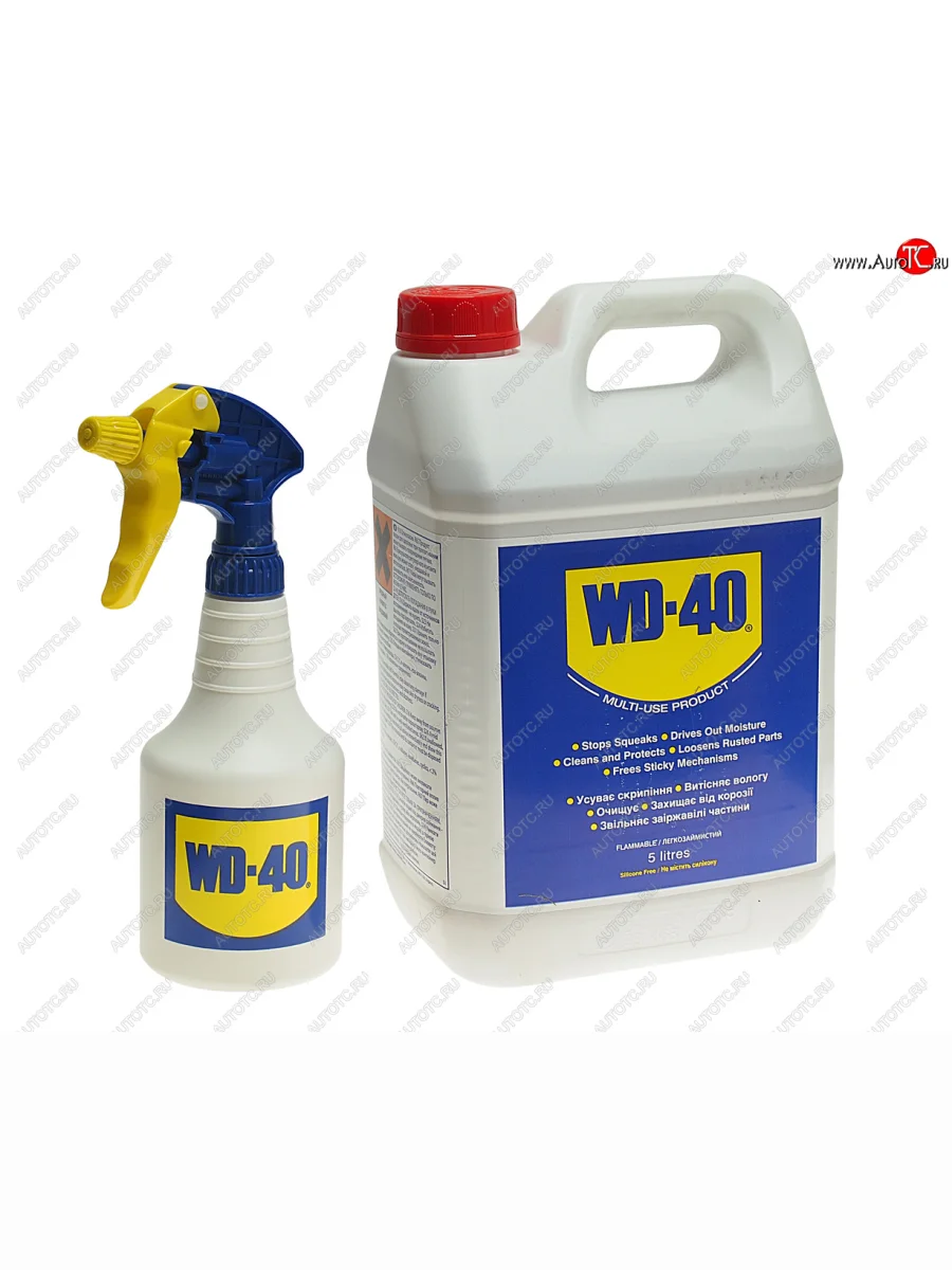 Смазка универсальная проникающая 5л с распылителем WD-40 WD-40 wd-40-5 с доставкой в г. Кемерово