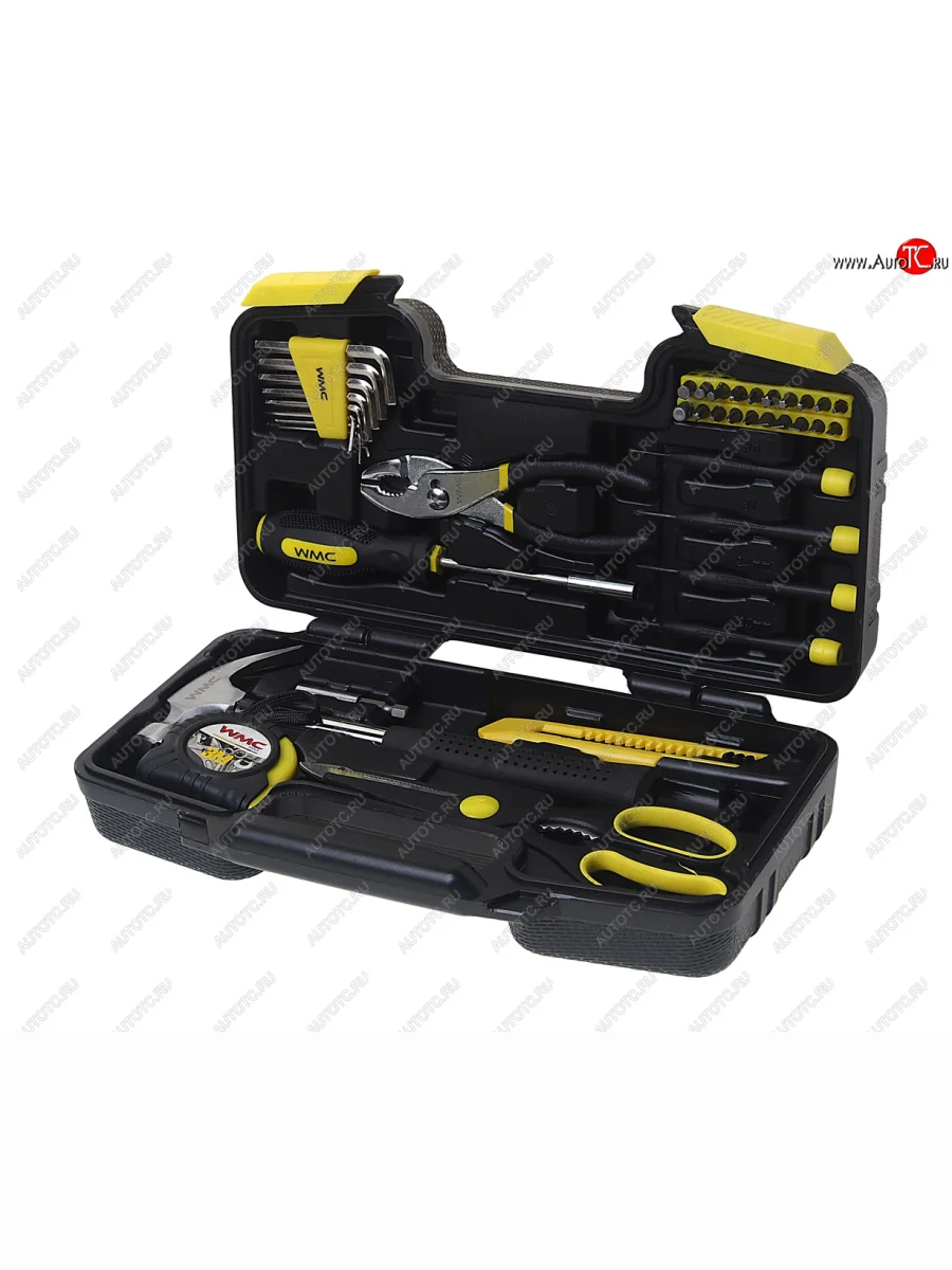 Набор инструментов 40 предмета слесарно-монтажный WMC TOOLS WMC TOOLS wmc-1040 с доставкой в г. Кемерово