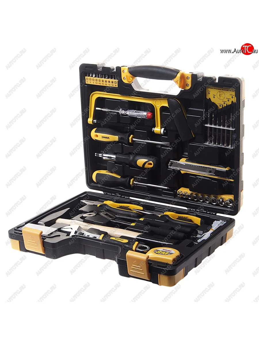 Набор инструментов 102 предмета слесарно-монтажный 1/4 DR 5-13мм WMC TOOLS WMC TOOLS wmc-20102 WMC TOOLS wmc-20102 с доставкой в г. Кемерово
