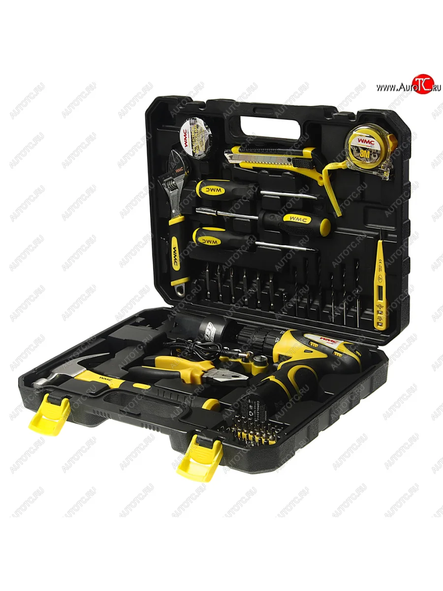 Набор инструментов 68 предметов слесарно-монтажный WMC TOOLS WMC TOOLS wmc-2068 WMC TOOLS wmc-2068 с доставкой в г. Кемерово