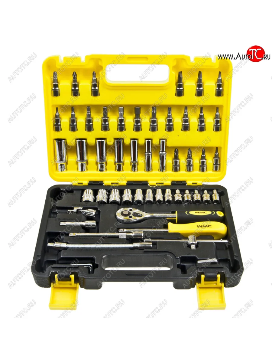Набор головок торцевых и бит-головок 14 53 предмета WMC TOOLS WMC TOOLS wmc-2531-5euro с доставкой в г. Кемерово