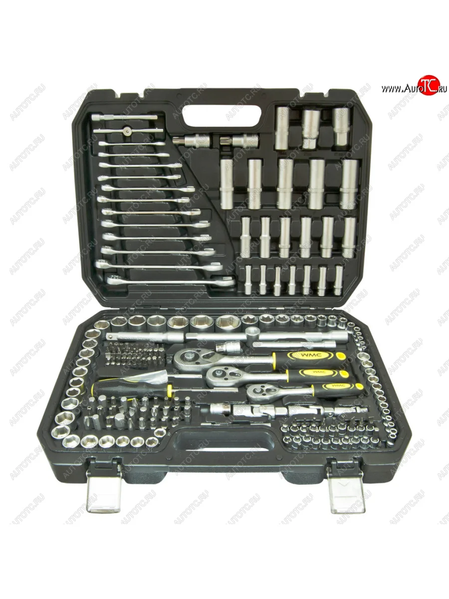 Набор инструментов 216 предметов слесарно-монтажный 14,38,12 DR WMC TOOLS WMC TOOLS wmc-38841 с доставкой в г. Кемерово
