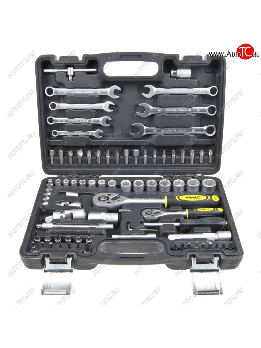 Набор инструментов 82 предмета 14, 12 WMC TOOLS WMC TOOLS wmc-4821-5euro с доставкой в г. Кемерово
