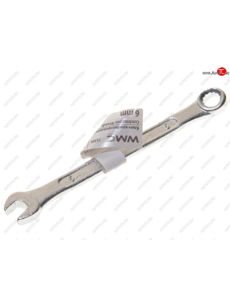 Ключ комбинированный 6мм 12-ти гранный прямой WMC TOOLS WMC TOOLS wmc-75506 с доставкой в г. Кемерово