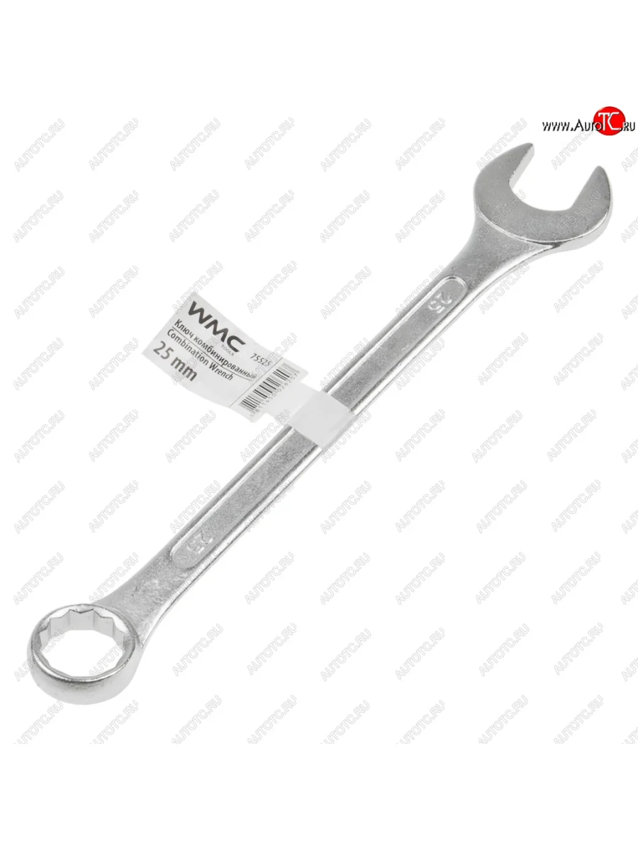 Ключ комбинированный 25мм 12-ти гранный прямой WMC TOOLS WMC TOOLS wmc-75525 с доставкой в г. Кемерово