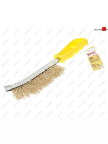 Щетка металлическая ручная железный корпус, пластиковая ручка 140мм WMC TOOLS WMC TOOLS wmc-hb140