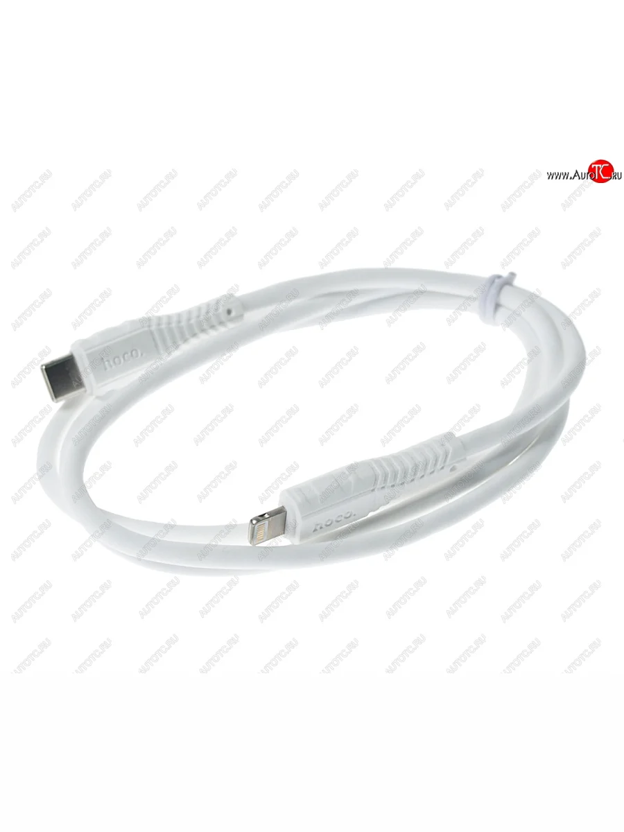 Кабель iPhone (5-)-USB Type C 1м HOCO HOCO x67 white с доставкой в г. Кемерово