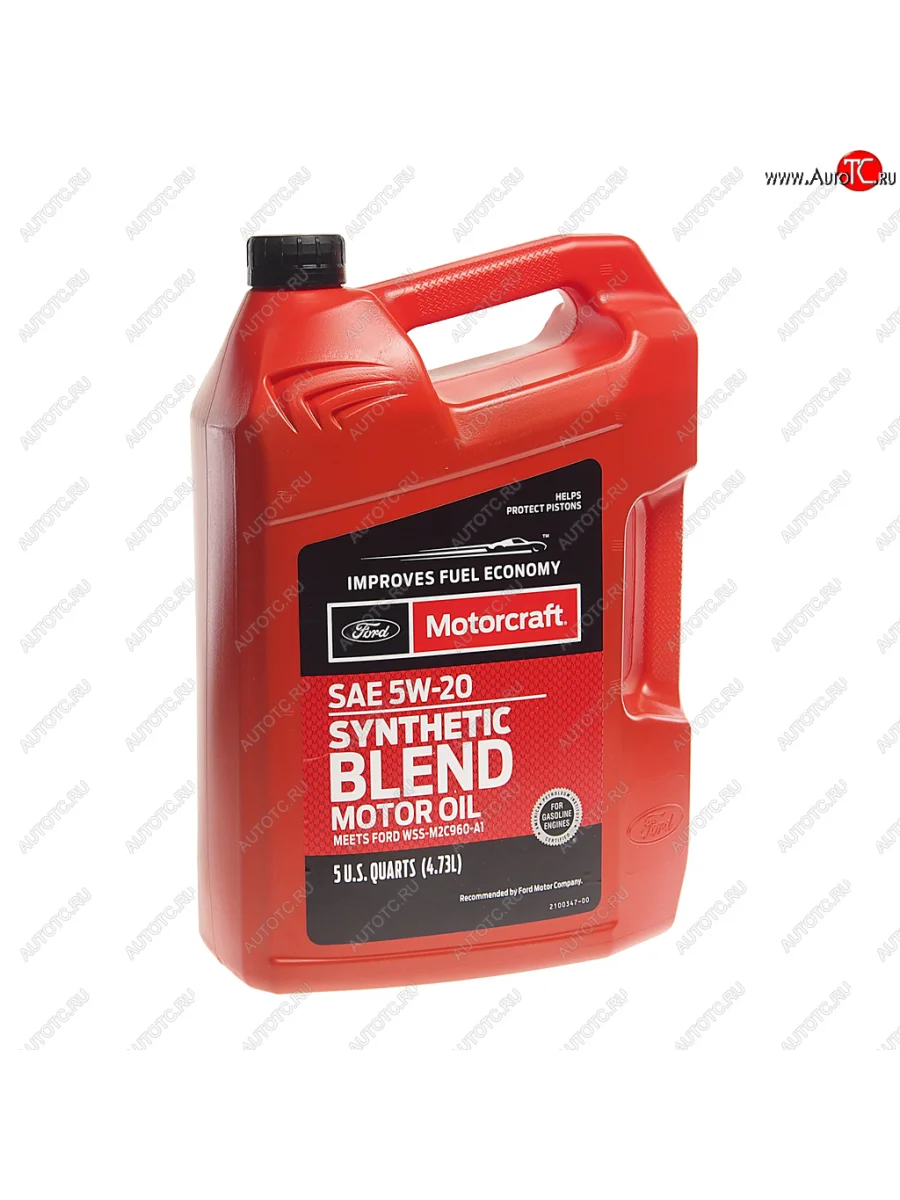 Масло моторное FORD 5W20 псинт.4.73л OE MOTORCRAFT FORD xo-5w20-5q3sp с доставкой в г. Кемерово