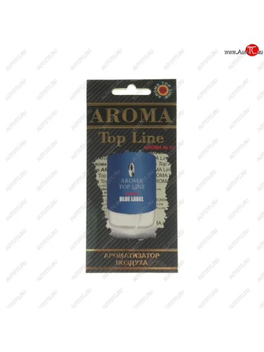 Ароматизатор подвесной пластина (№11 Givenchy Blue Label) TOP LINE TOP LINE №11 givenchy blue label